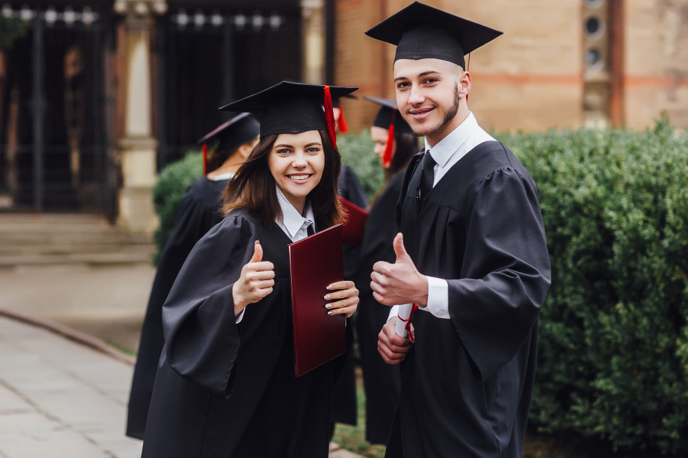 Graduate with both degree + professional